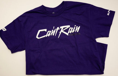 Limited Edition “Can’t rain forver” Purple T-shirt