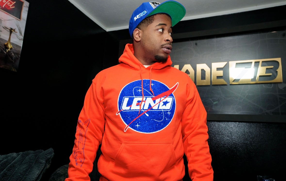 LGND TLK ORBIT” Orange Hoodie – slfmade713