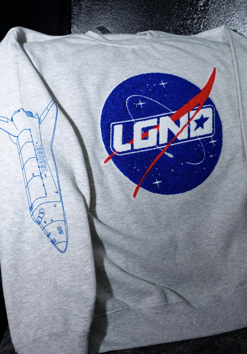 LGND TLK ORBIT” Grey Crewneck – slfmade713