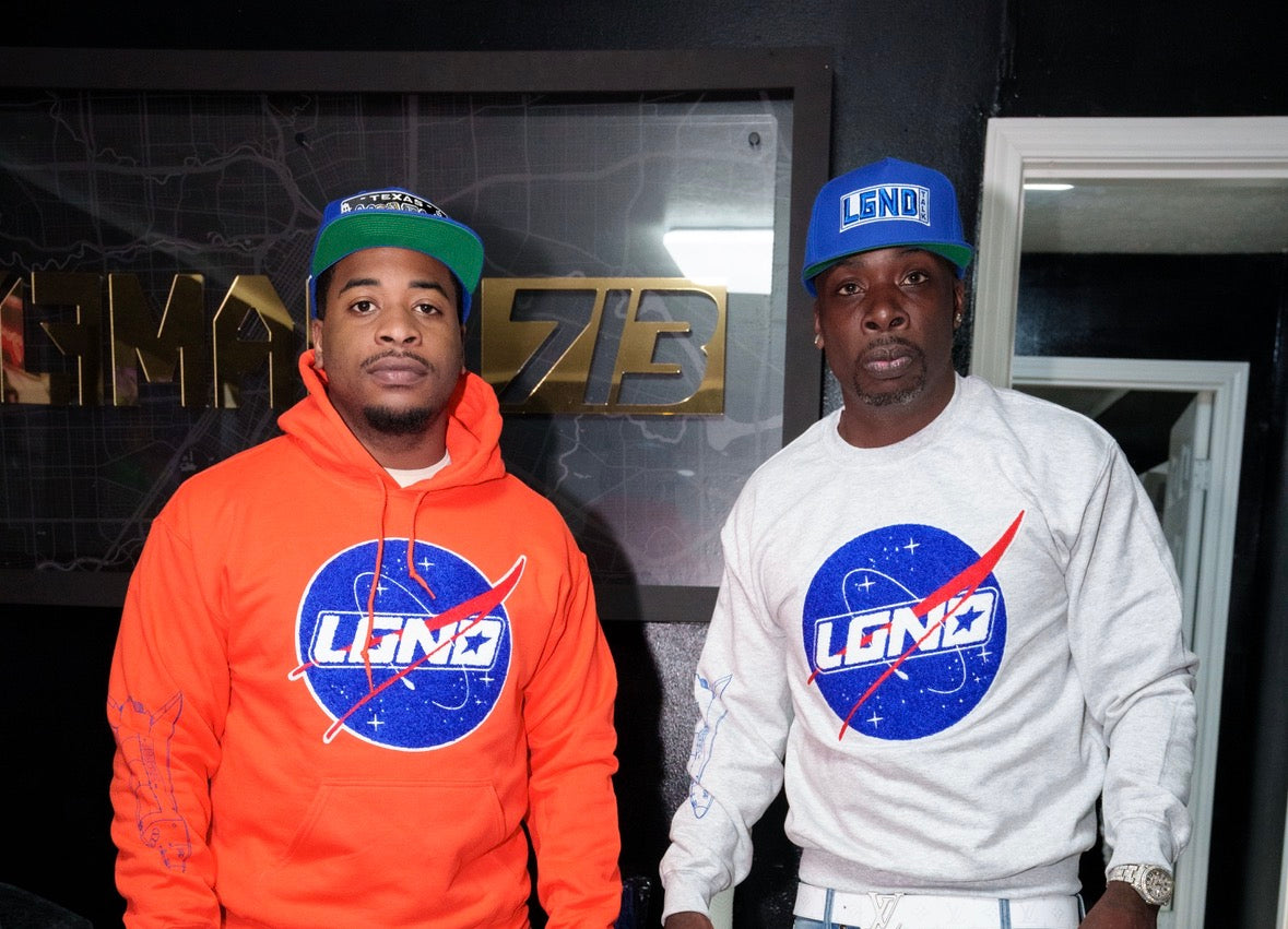 LGND TLK ORBIT” Orange Hoodie – slfmade713