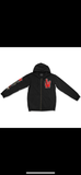 “Holdin” Black Zip Up Hoodie