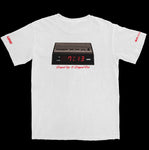 White "7thirteen Vintage Clock" T-Shirt