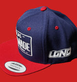 Slfmade Plate Series – Streetz Is My Witness Navy/Red Snapback