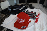 SLFMADE Plate Red Snapback