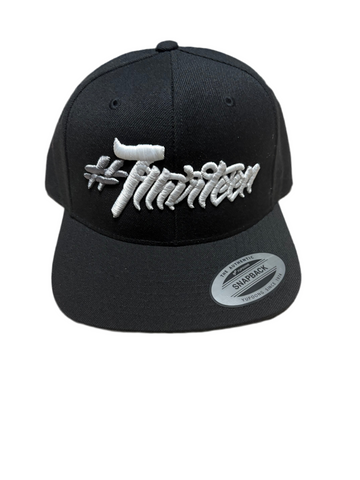 “Vintage 7thirteen” Black Snapback Hat