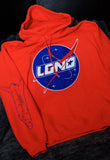 “LGND TLK ORBIT” Orange Hoodie