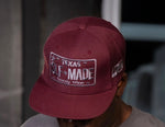 SLFMADE Plate “Brandy Wine” Snapback