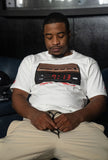 White "7thirteen Vintage Clock" T-Shirt