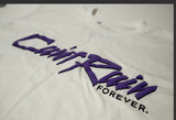 Limited Edition “Can’t rain forver” White T-shirt