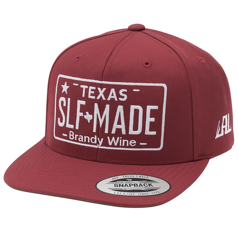 SLFMADE Plate “Brandy Wine” Snapback