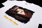 White "Pimp the Pen Vintage" 30th Anniversary T-Shirt (Collectors Edition)