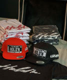 SLFMADE Plate “Hold’n 1on1” Red SnapBack