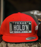 SLFMADE Plate “Hold’n 1on1” Red SnapBack