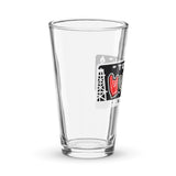 “Holdin” Shaker pint glass